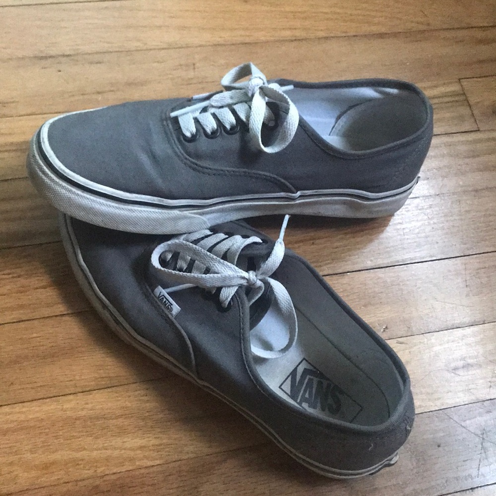 Grey Vans - Low Top